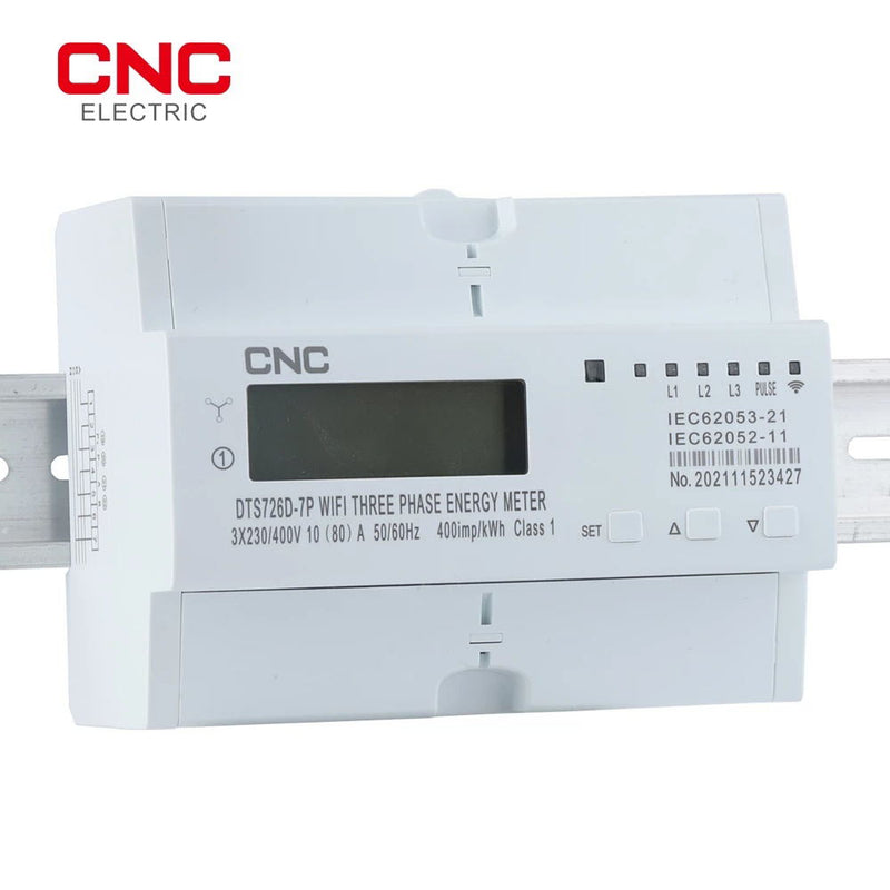 CNC DTS726D-7P Single Phase WIFI Smart Energy Meter