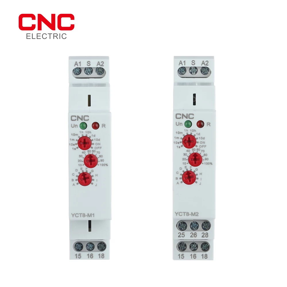 CNC YCT8 M Multifunction Timer Relay With 10 Function Choices cnc-yct8-m-multifunction-timer-relay-with-10-function-choices