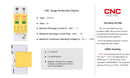 CNC YCS6-D AC 385V Surge Protective Device Low-voltage Arrester Device