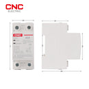 CNC YCZF6 Self-recovery Voltage Protector Top in and Bottom out