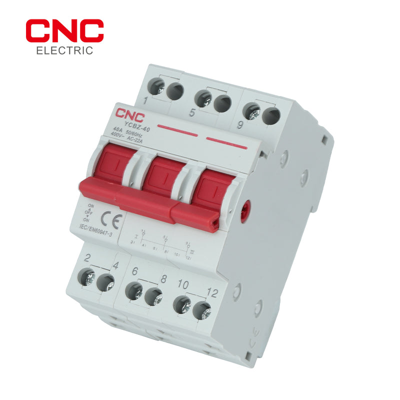CNC YCBZ-40 3P 40A Changeover Switch