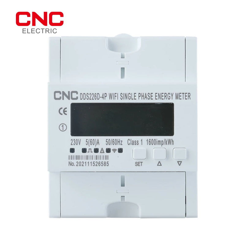 CNC DDS226D-4P Single Phase WIFI Smart Energy Meter