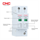 CNC YCS6-C DC 2P 20-40kA SPD House Surge Protector