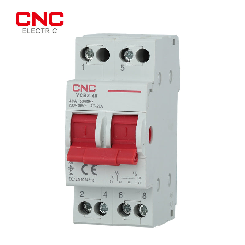 CNC YCBZ-40 2P 40A Changeover Switch