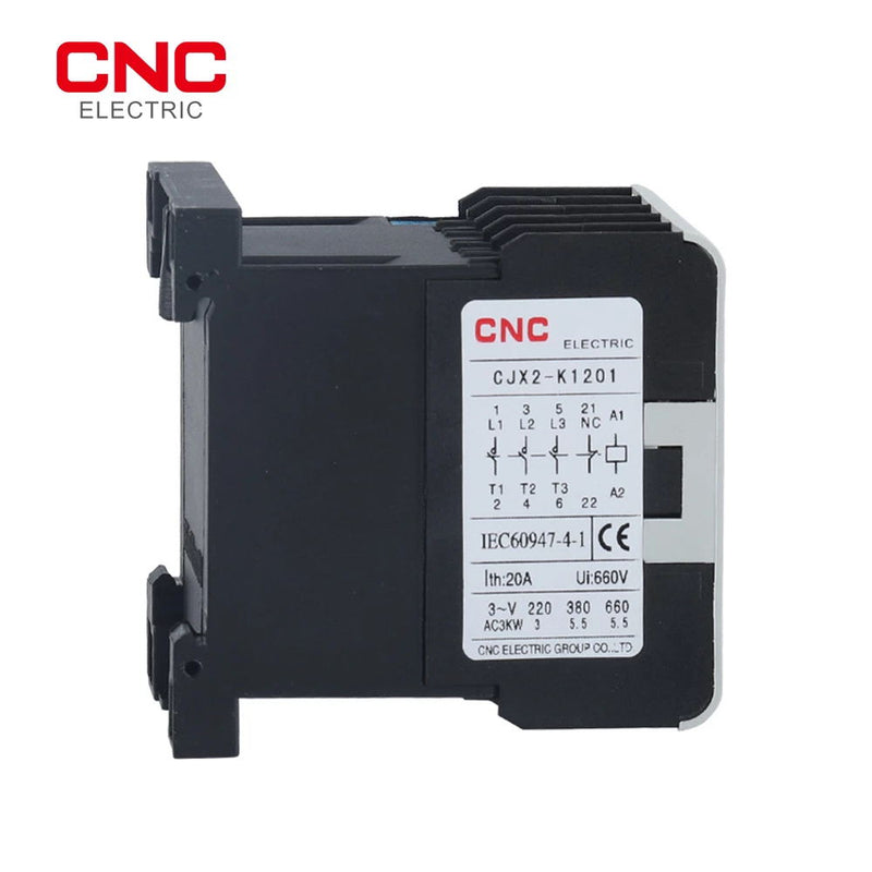 CNC CJX2-K AC Contactor 3main 1NO/3main 1NC
