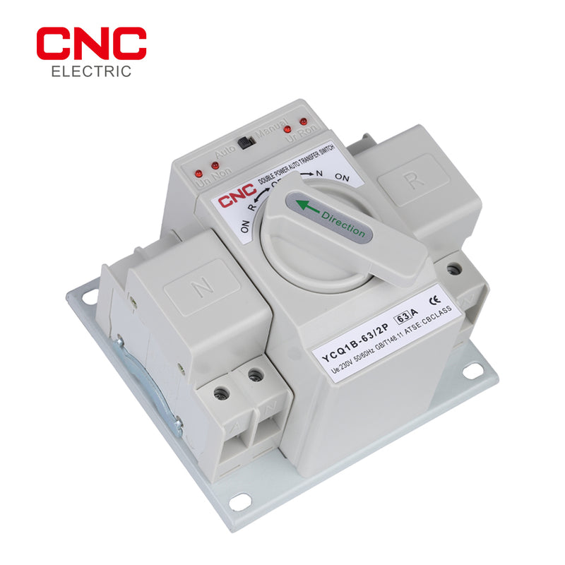 CNC YCQ1B-63 2P Dual Power Automatic Transfer Switch