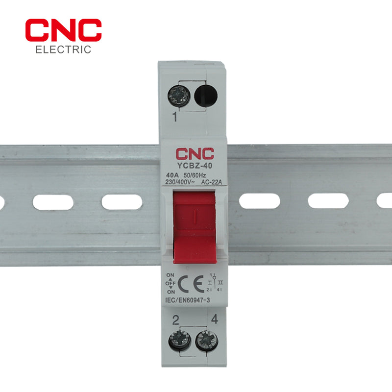 CNC YCBZ-40 1P 40A Changeover Switch