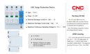 CNC YCS6-C AC 3P+NPE 20KA-40KA 385V SPD Protective Low-voltage Arrester Device