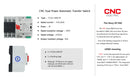 CNC YCQ4-100E/3P Automatic Dual Power Switch
