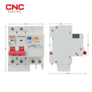 CNC YCB6HLE-63 30mA 2P RCBO
