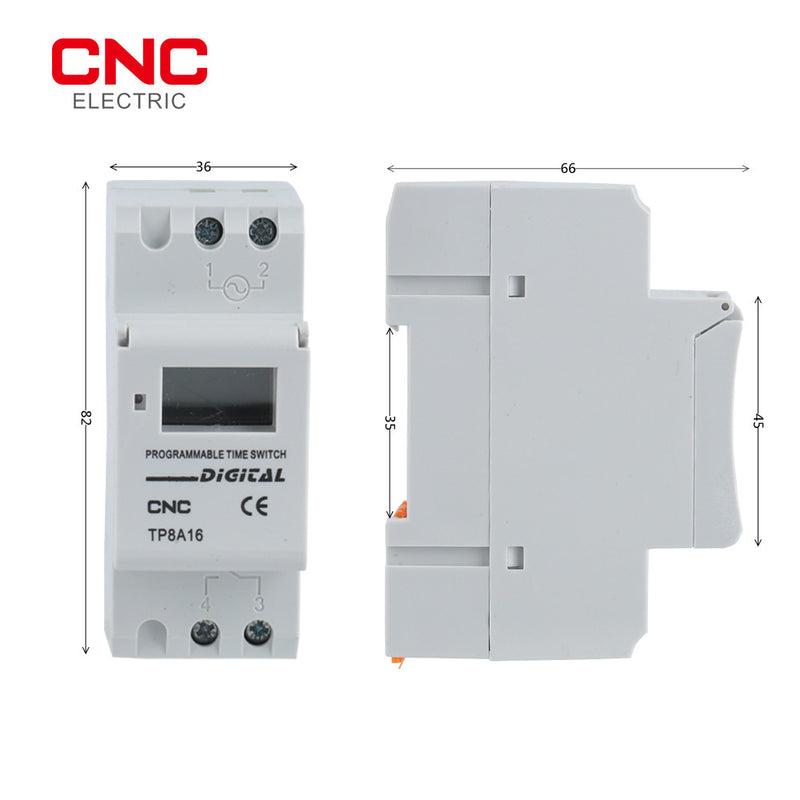 CNC TP8A16 Relay Timer Control 16A 30A