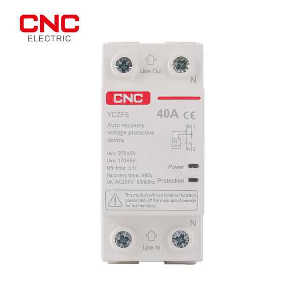 CNC YCZF6 Self-recovery Voltage Protector Top out and Bottom in