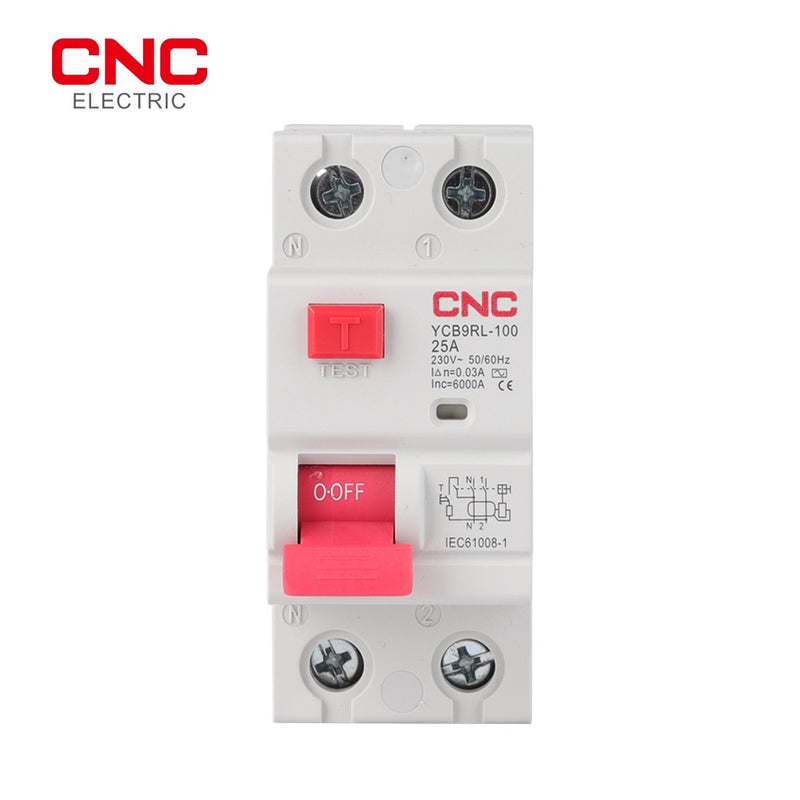CNC YCB9RL-100 1P+N 230V 50/60Hz 30mA RCCB