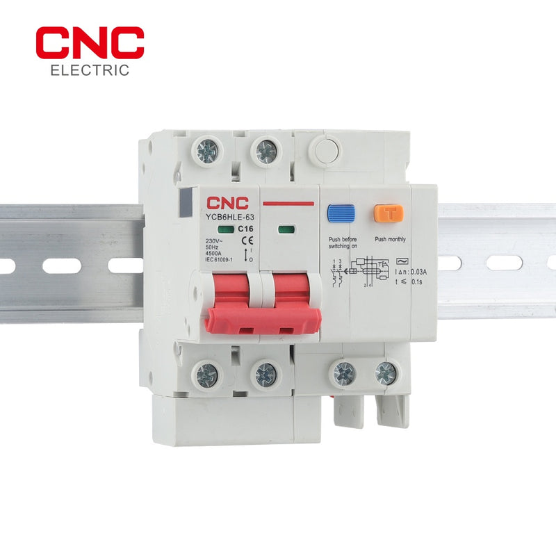 CNC YCB6HLE-63 30mA 2P RCBO