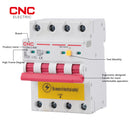 CNC YCB9LE-80M 4P Earth Leakage Circuit Breaker RCBO